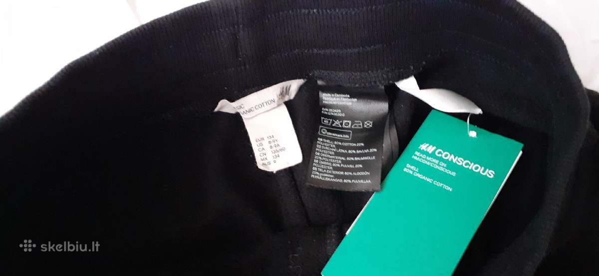 Vaikiškos sportinės kelnės H&m Dydis 134 - nuotraukos Nr. 4