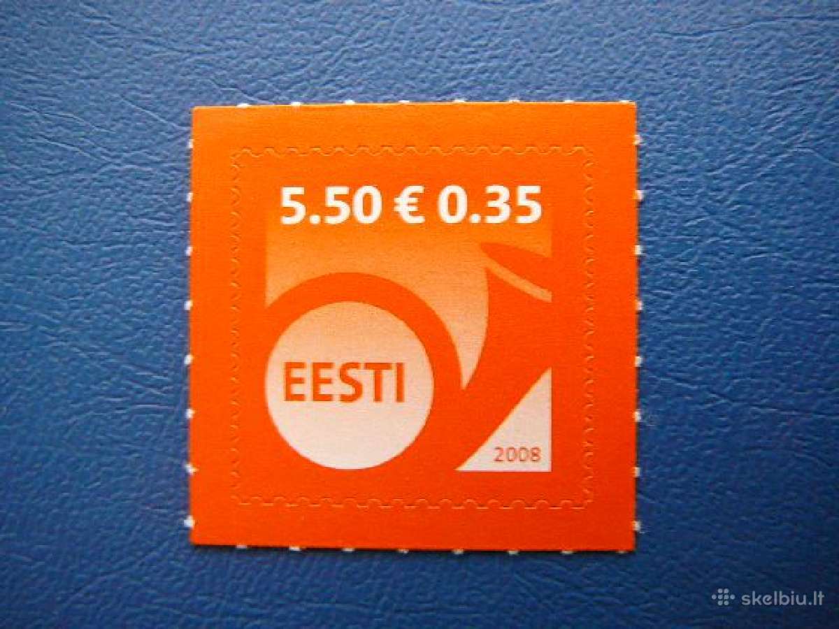 Estija 2008 Pasto ragelis Mnh est600