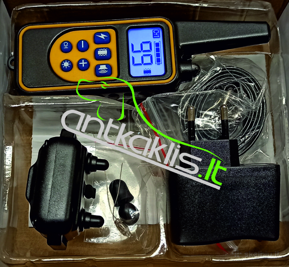 Dresūros elektrinis antkaklis, garantija, naujas
