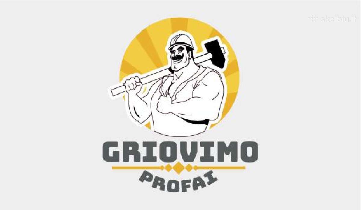 Griovimo demontavimo darbai Vilniuje ir ne tik.
