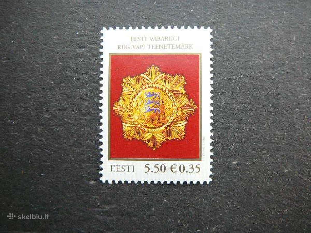 Estija 2008 Ordinai Baltijos Mnh est608