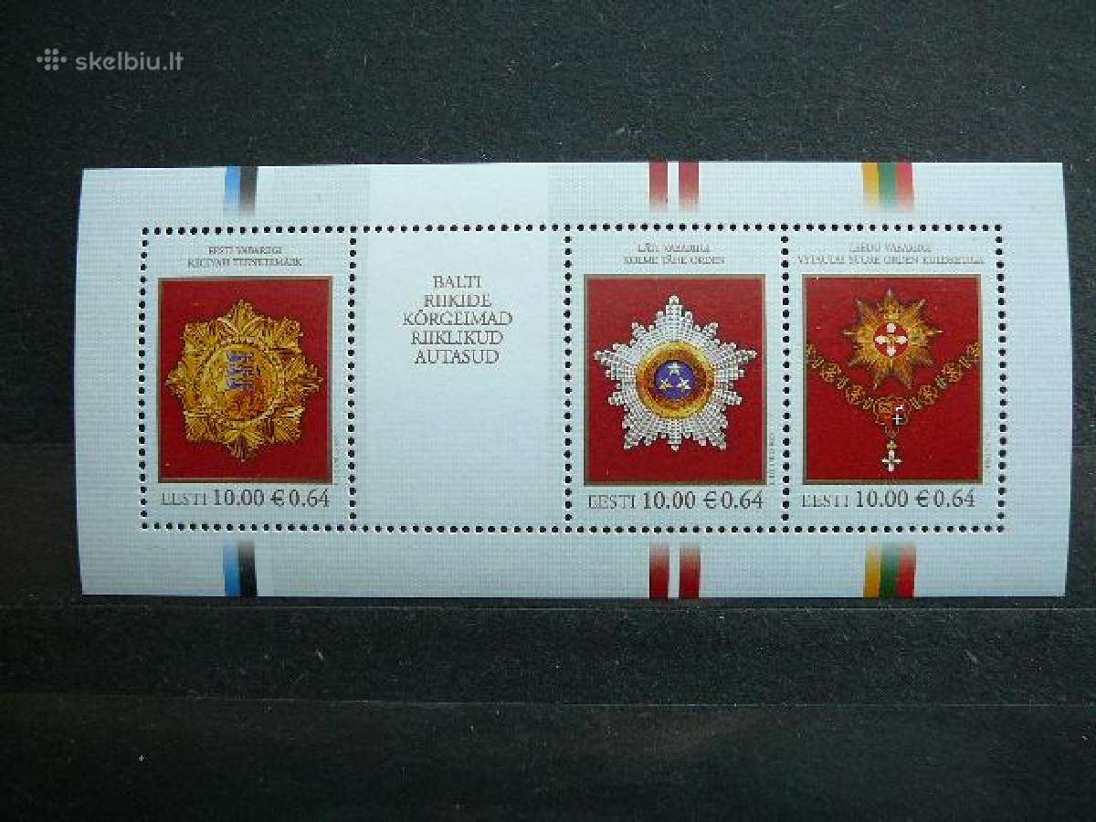 Estija 2008 Ordinai Baltijos (Lietuva) Mnh est609