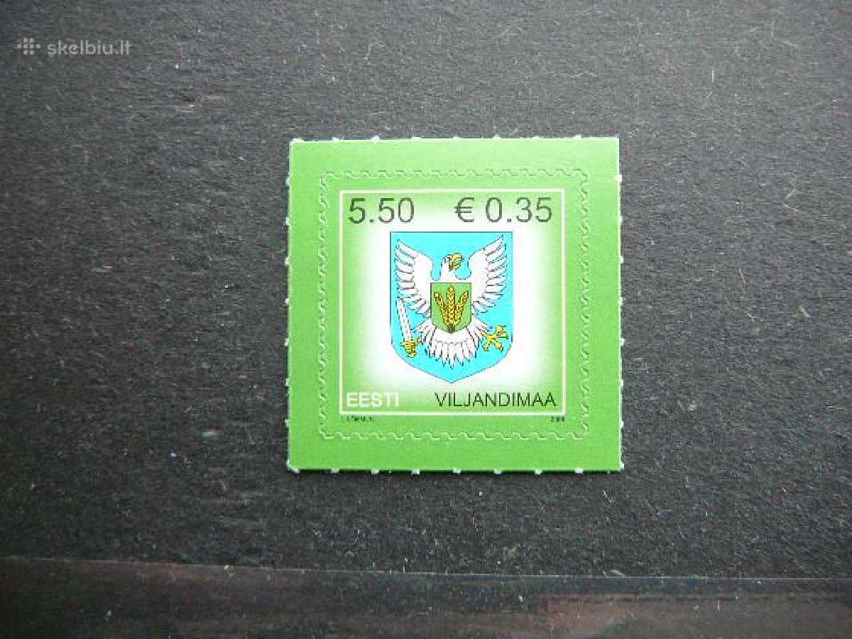Estija 2008 Herbai Mnh est612