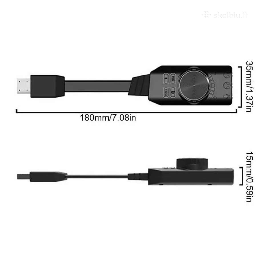 Garso plokste 7.1 Usb - nuotraukos Nr. 3