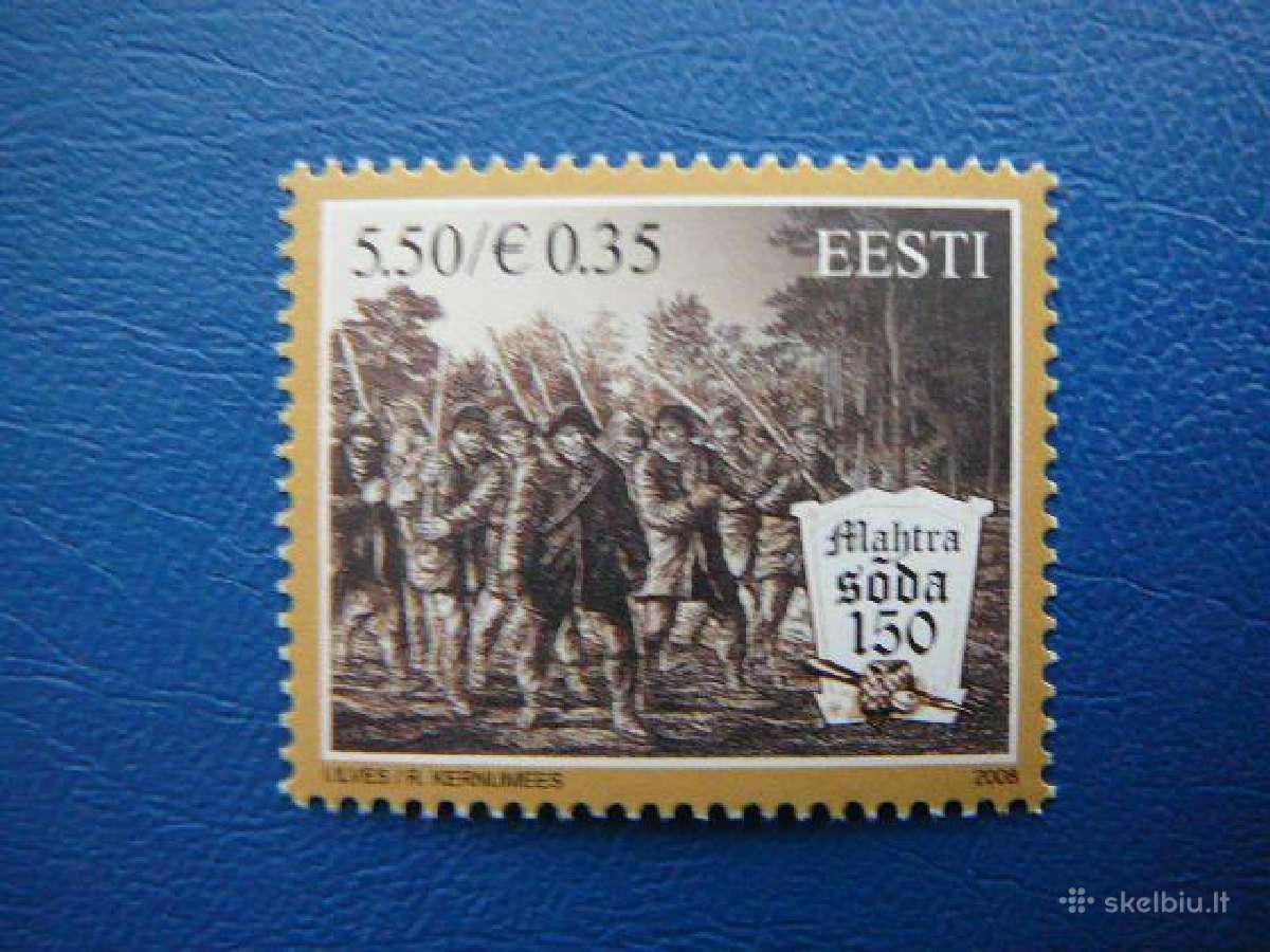 Estija 2008 Karas Mnh est618