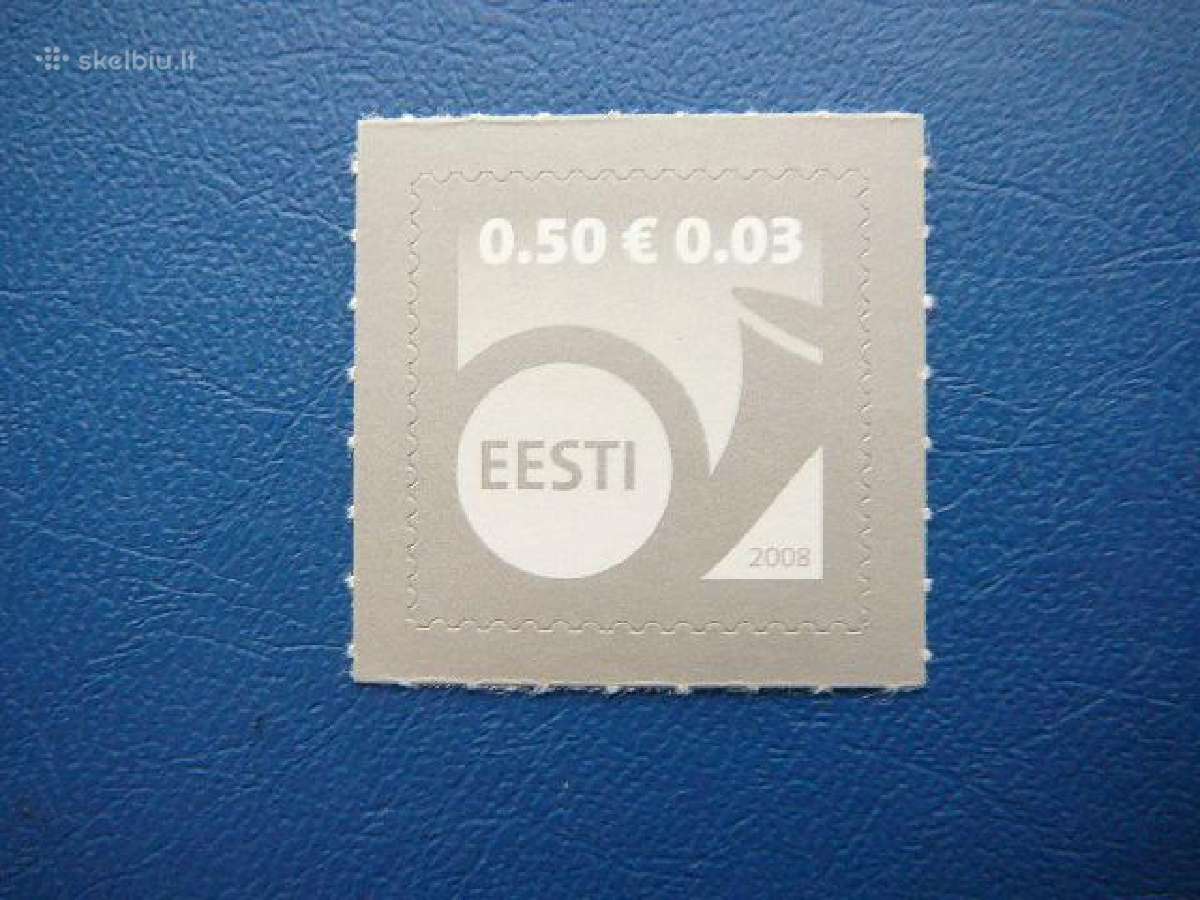 Estija 2008 Pasto ragelis Mnh est619
