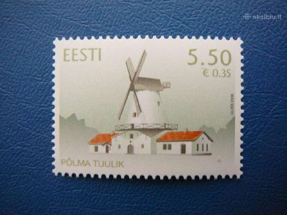 Estija 2008 Malunas Mnh est621