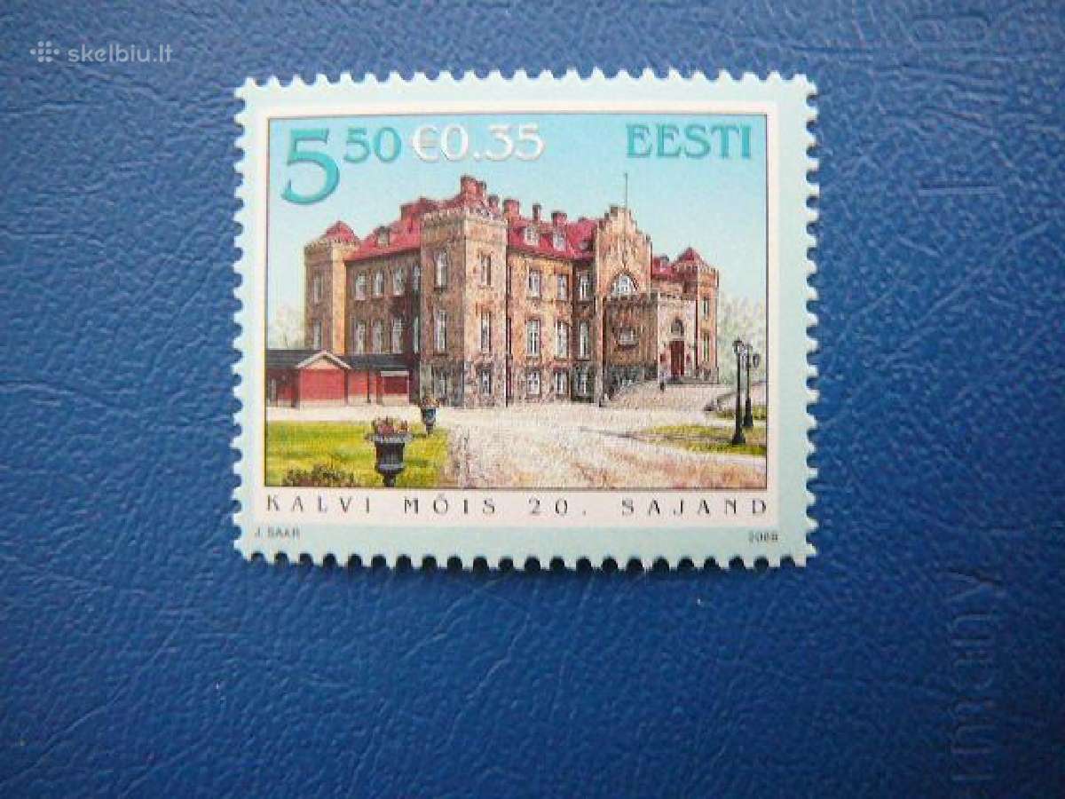 Estija 2008 Rotuse Mnh est622