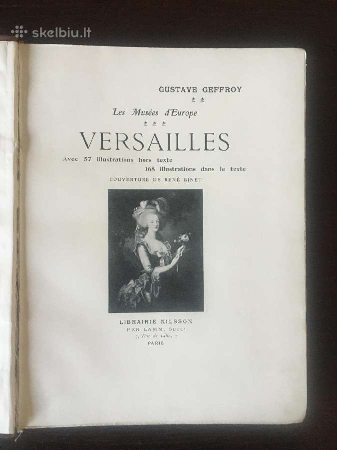 Albumas Versailles 1900-1908 m. leidimo - nuotraukos Nr. 4