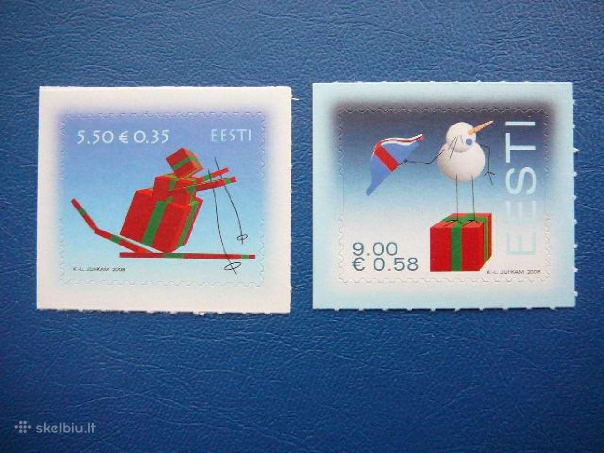 Estija 2008 Sventos Kaledos Mnh est627