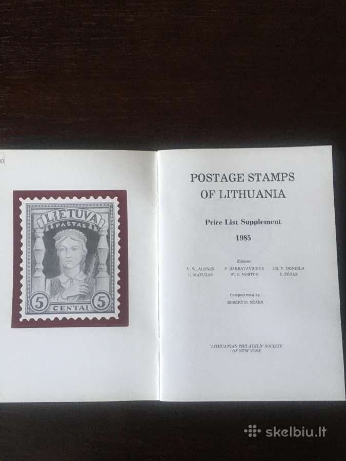 Filatelistams katalogai - nuotraukos Nr. 3
