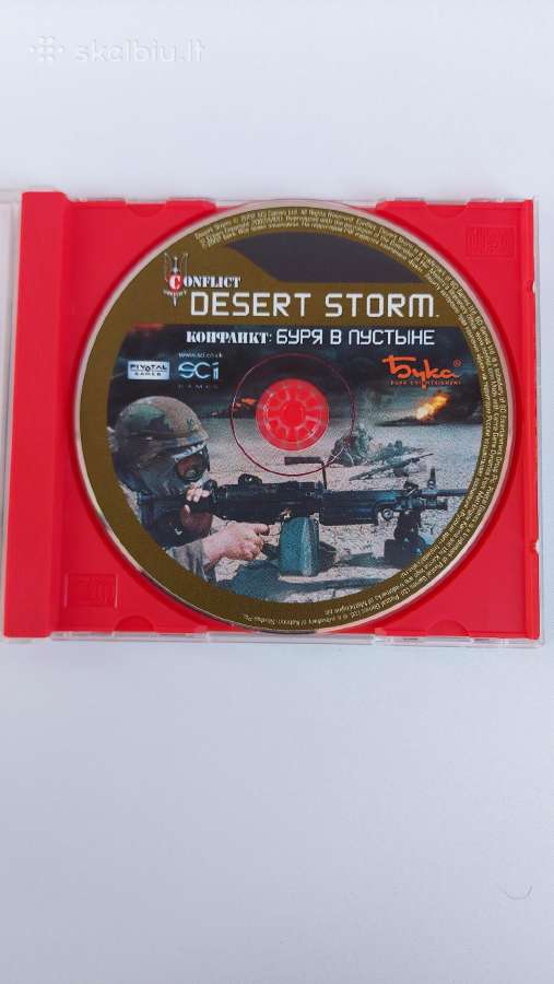 ,конфликт Буря В Пустыне' Pc CD-rom Žaidimas - nuotraukos Nr. 3