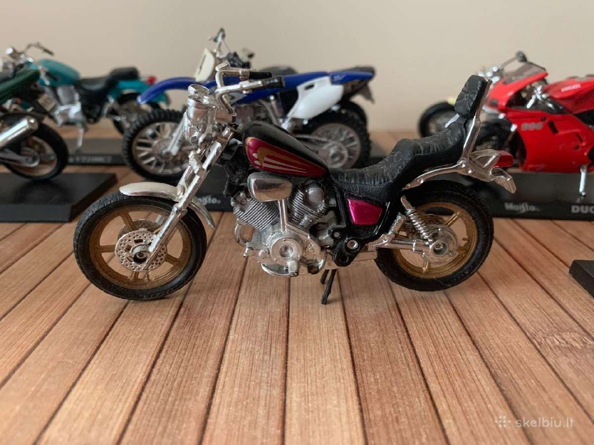 Modeliukai motociklų modeliai modeliukai 1:18 bmw - nuotraukos Nr. 3