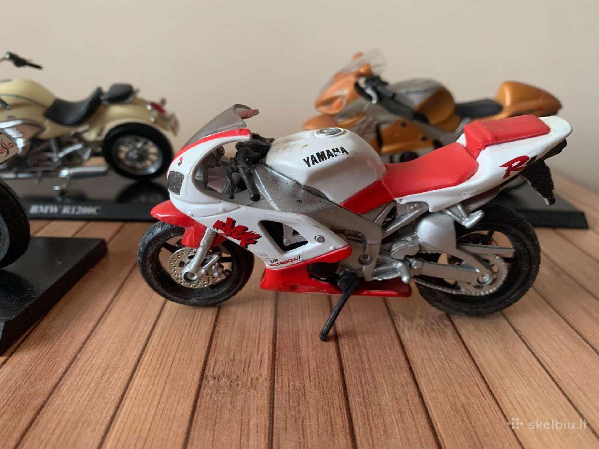 Modeliukai motociklų modeliai modeliukai 1:18 bmw - nuotraukos Nr. 5
