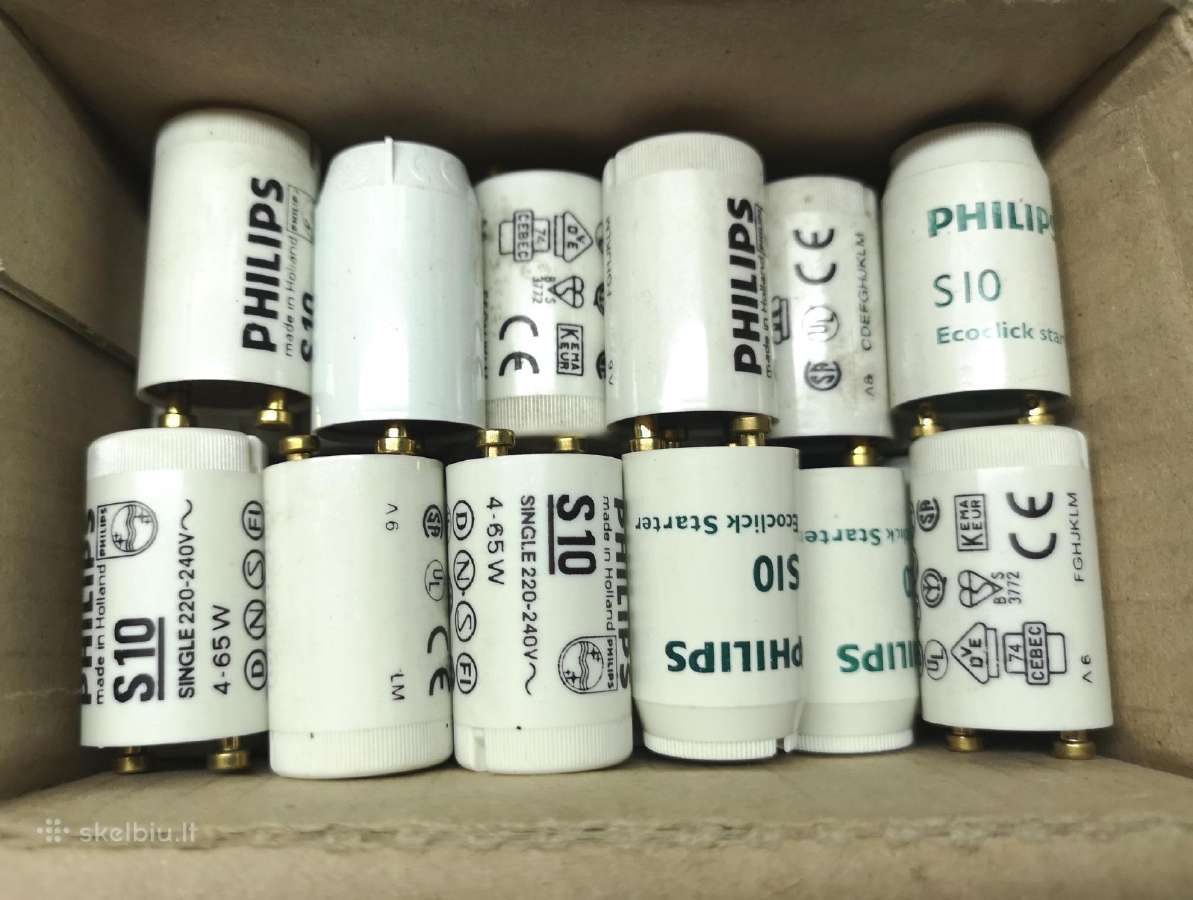 Nauji Philips, Osram 4-80w starteriukai - nuotraukos Nr. 4
