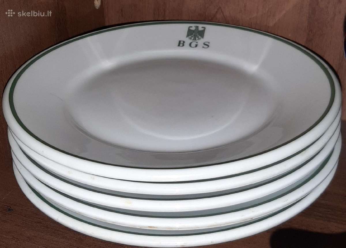 Bgs kolekcinės vokietijos kariuomenės lėkštės - nuotraukos Nr. 2