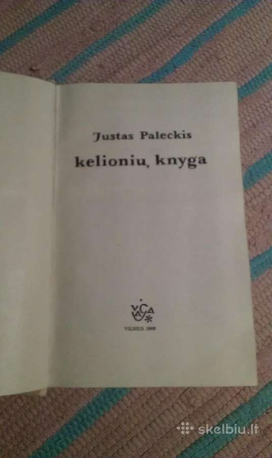Kelionių Knyga Justas Paleckis 1969 m.