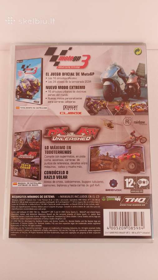 ,Mx vs Atv Unleashed ' Pc CD-rom Žaidimas 12+ - nuotraukos Nr. 2