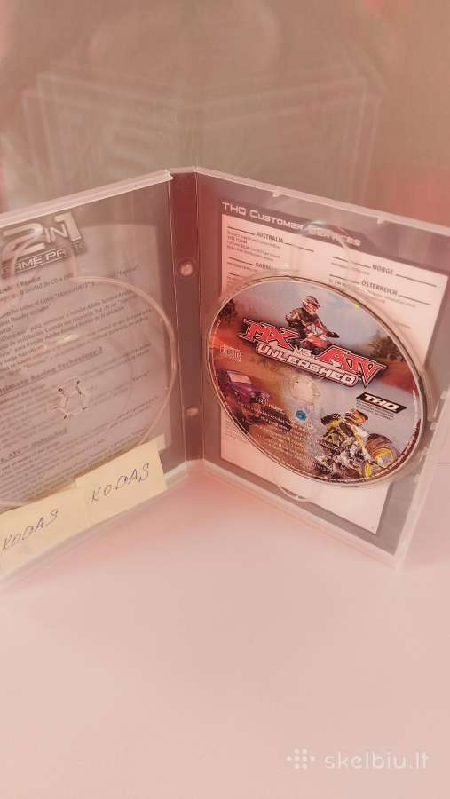 ,Mx vs Atv Unleashed ' Pc CD-rom Žaidimas 12+ - nuotraukos Nr. 3