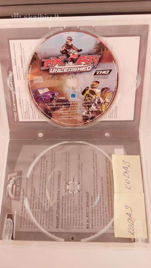 ,Mx vs Atv Unleashed ' Pc CD-rom Žaidimas 12+ - nuotraukos Nr. 4