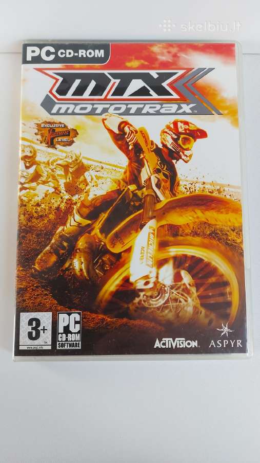 , Mtx Mototrax ' Pc CD-rom Žaidimas 3+