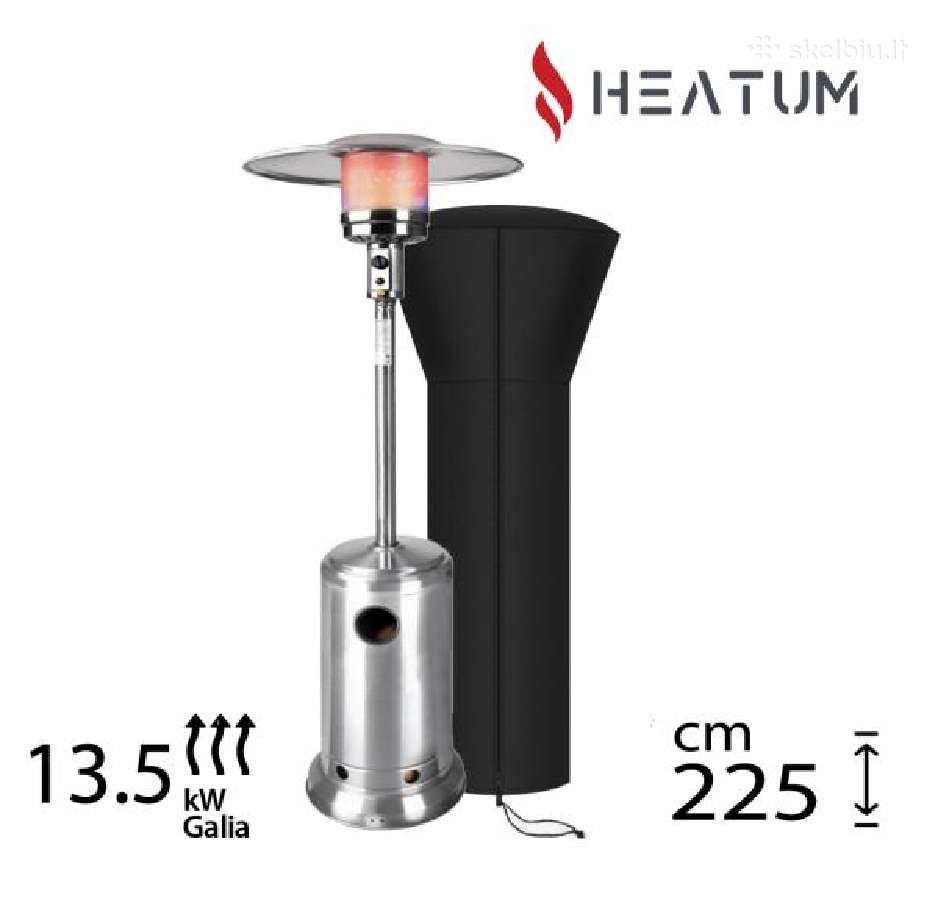 Dujinis šildytuvas terasai Heatum - nuotraukos Nr. 11