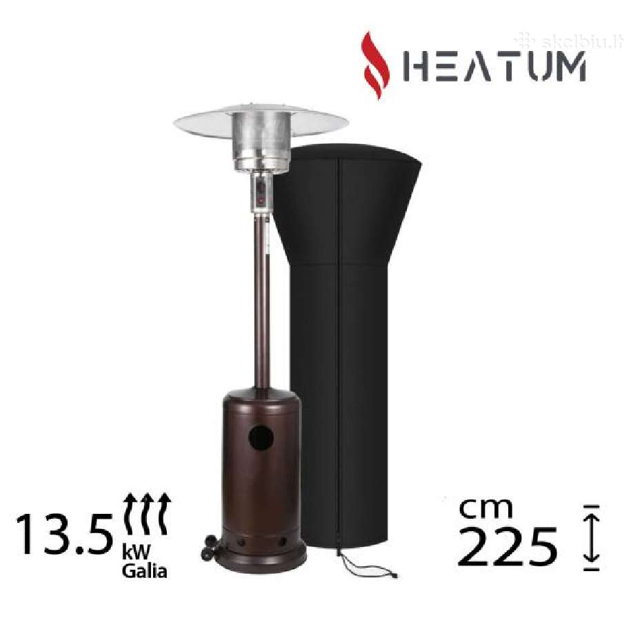 Dujinis šildytuvas terasai Heatum - nuotraukos Nr. 9
