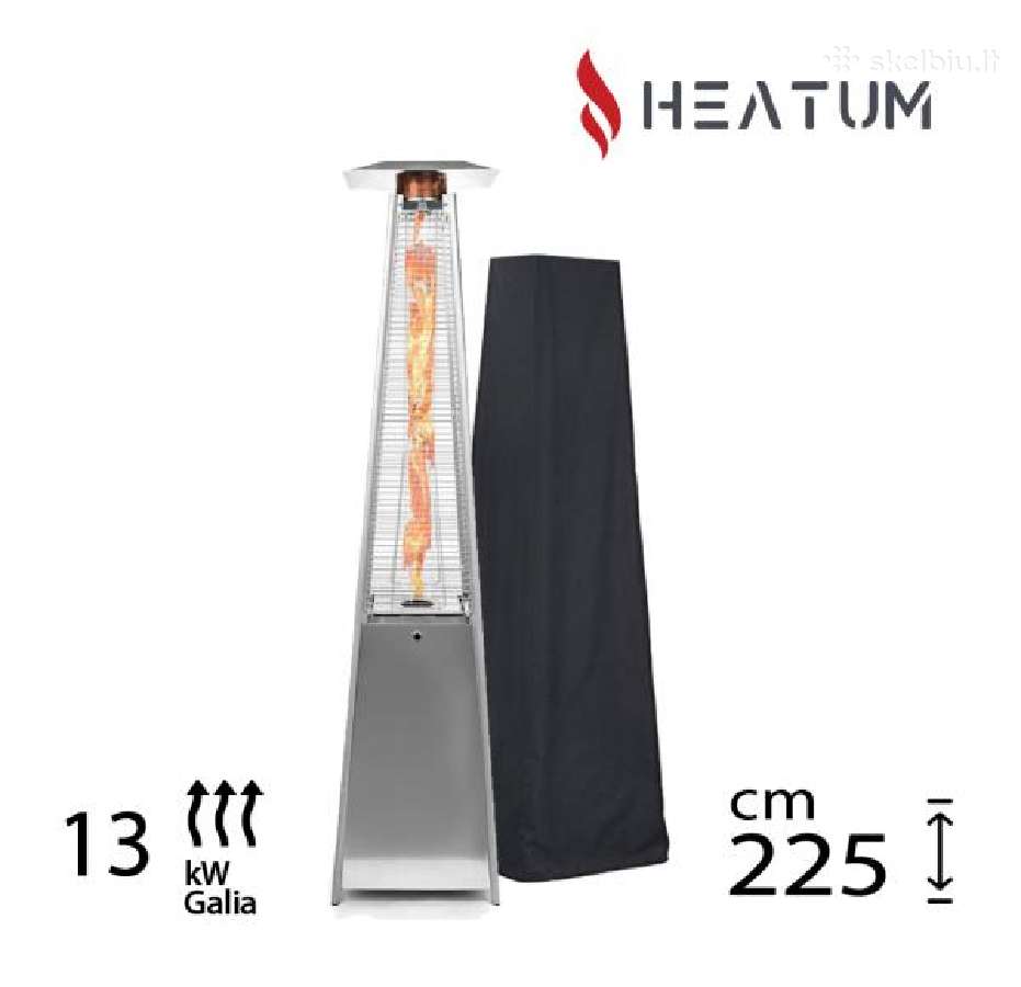 Dujinis šildytuvas terasai Heatum - nuotraukos Nr. 6