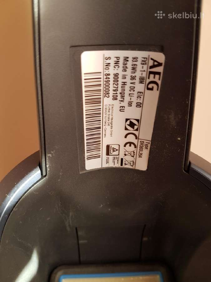 Electrolux Aeg dukių siurbliai, dalys, filtrai - nuotraukos Nr. 12