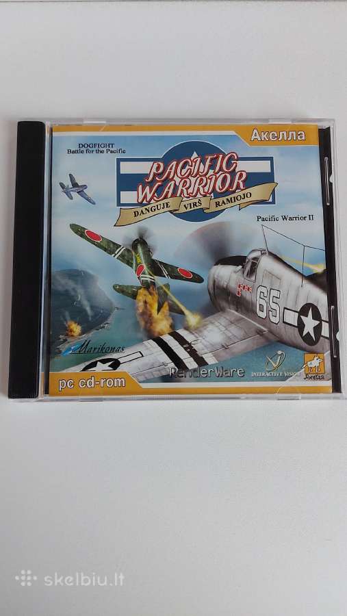 ,Pacific Warrior II ' Pc CD-rom Žaidimas