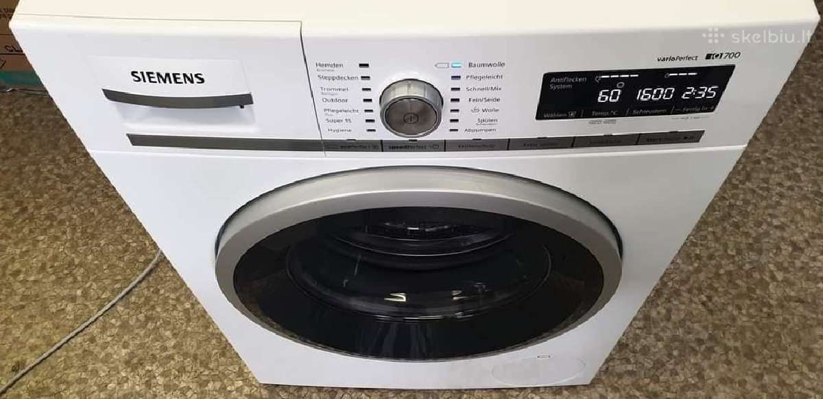 Siemens iq700 komplektas (2019m.) A+++ 8kg - nuotraukos Nr. 7