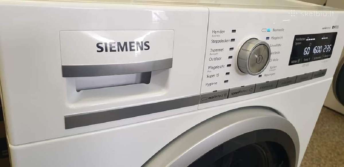 Siemens iq700 komplektas (2019m.) A+++ 8kg - nuotraukos Nr. 5