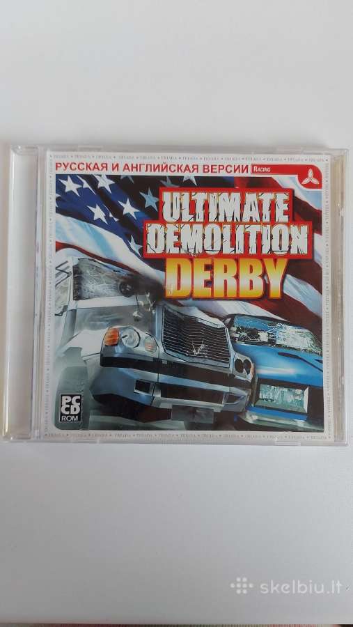 ,Ultimate Demolition Derby' Pc CD-rom Žaidimas