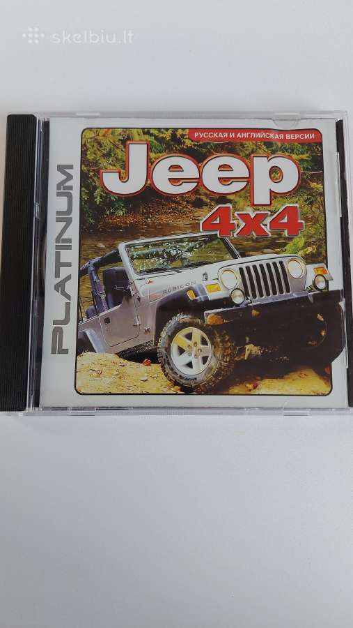 ,Jeep 4x4' Platinum Pc CD-rom Žaidimas