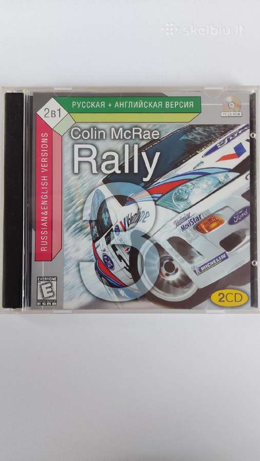 ,Colin Mcrae Rally' 2in1 Pc CD-rom Žaidimas