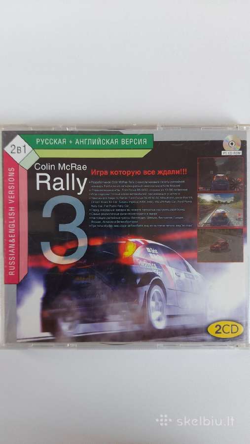 ,Colin Mcrae Rally' 2in1 Pc CD-rom Žaidimas - nuotraukos Nr. 2