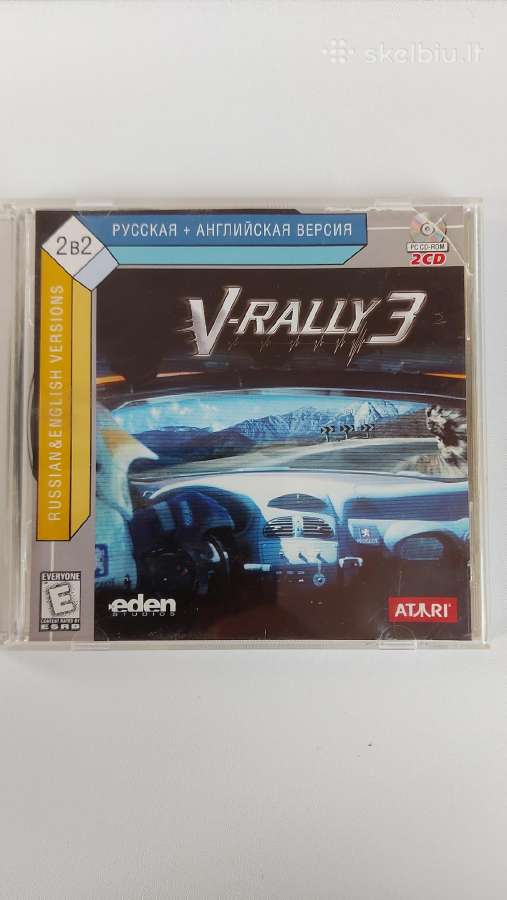 ,v-rally 3' 2in2 Pc CD-rom Žaidimas