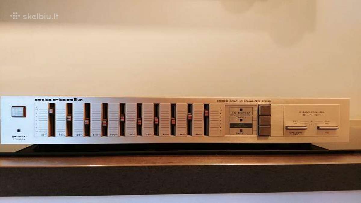 Ekvalaizeriai Marantz Technics Pioneer JVC - nuotraukos Nr. 12