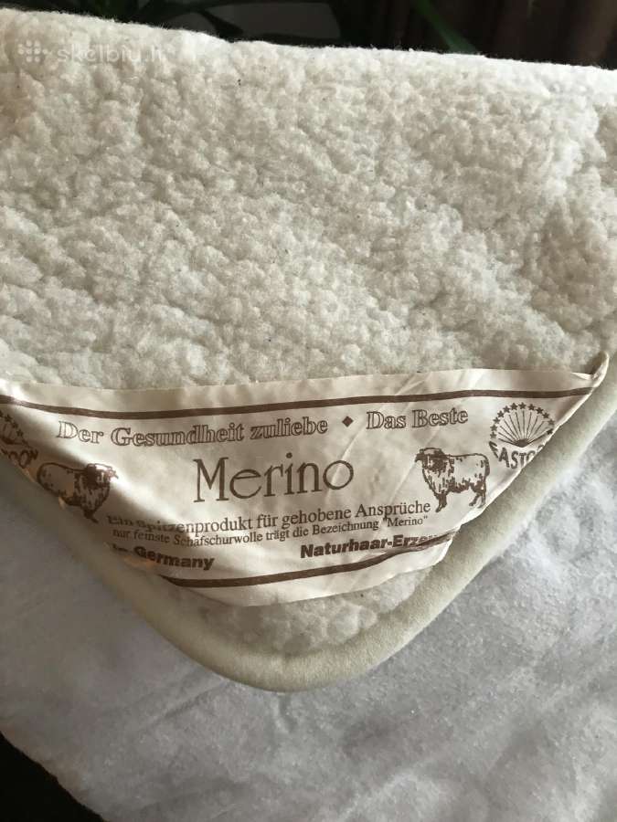Merino vilnos antklodė ir paklotai - nuotraukos Nr. 3