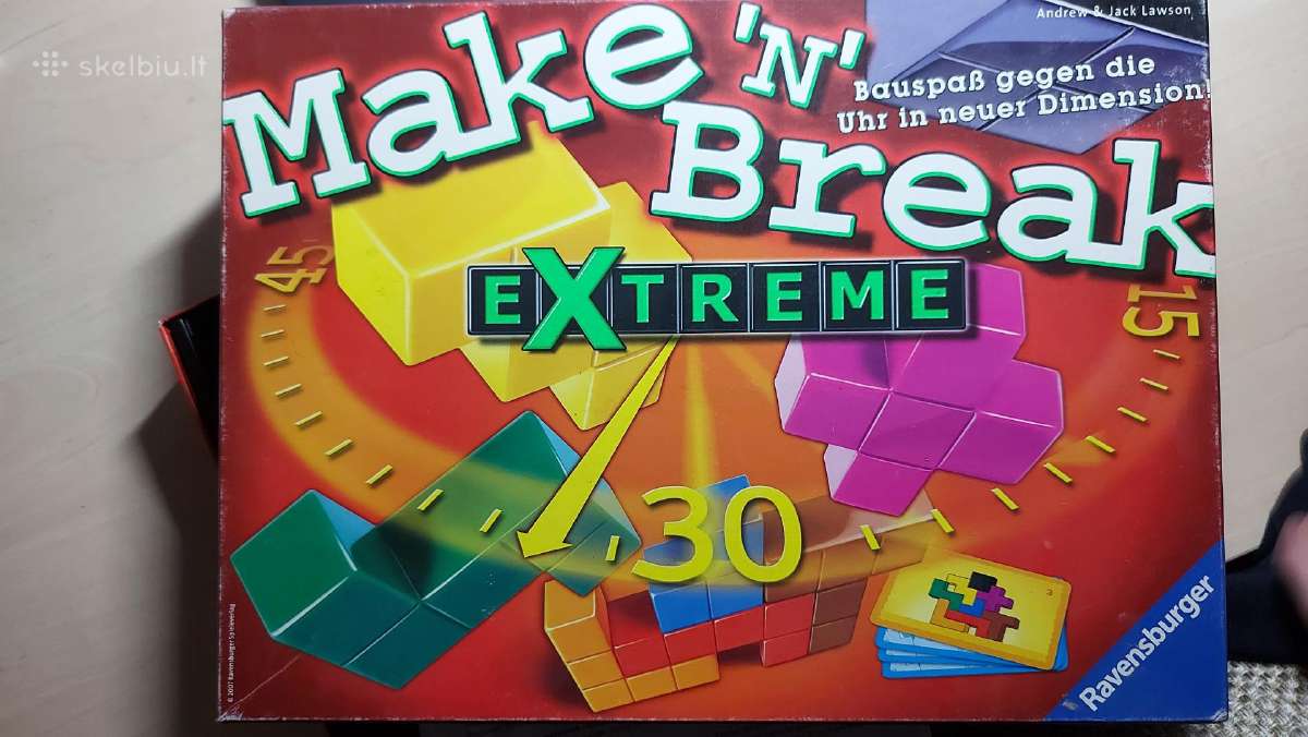 Stalo žaidimas "make'n'brake"