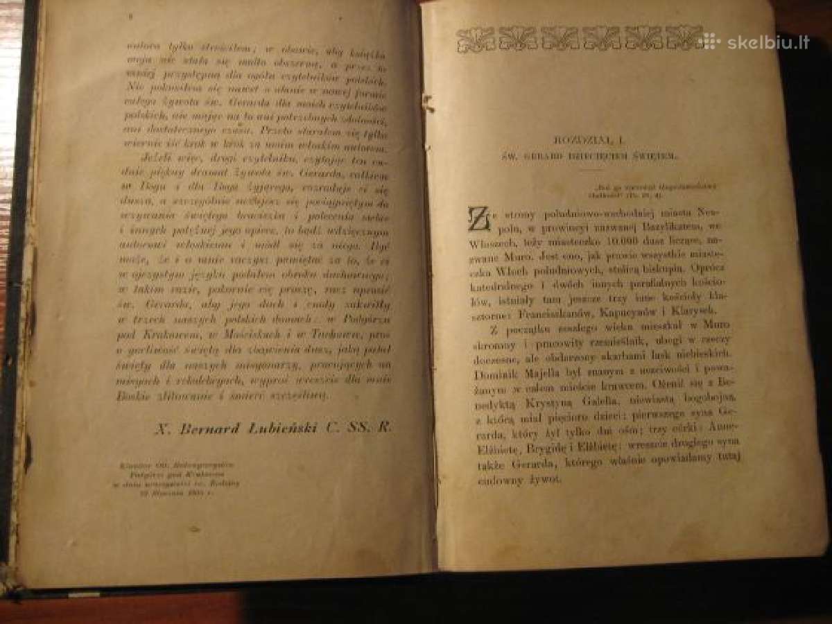 Antikvarinės lenkiškos knygos - nuotraukos Nr. 5