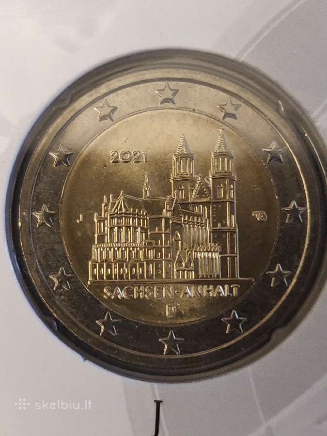 5x2 Eur (A, D, F, G, J) Vokietijos monetų rinkinys - nuotraukos Nr. 12