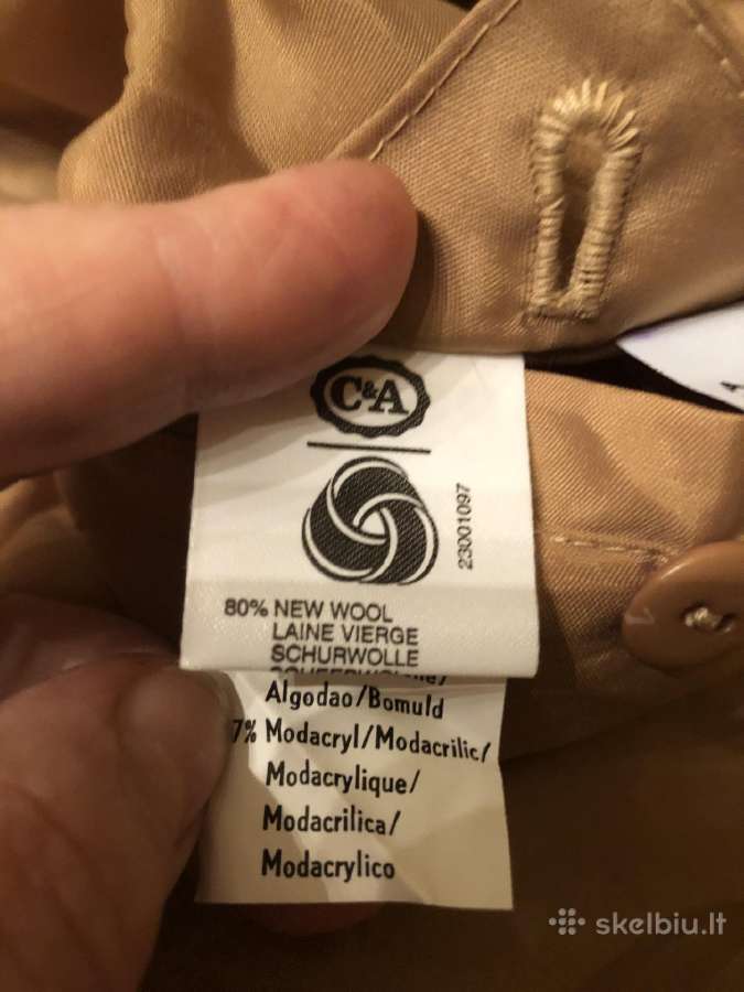 Smėlio spalvos Canda puspaltis - nuotraukos Nr. 5