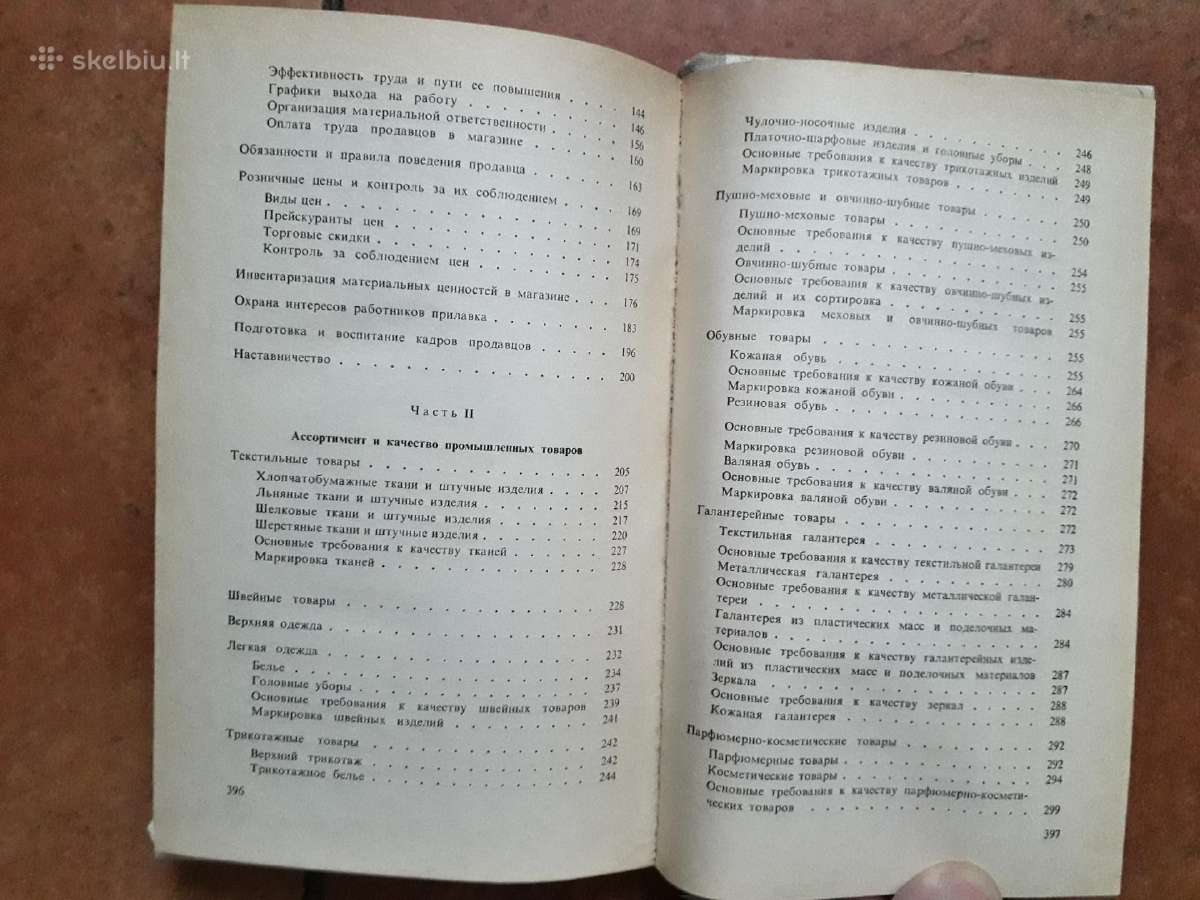 Cpravočnik prodovca promyšlennych tovarov 1982 m. - nuotraukos Nr. 4