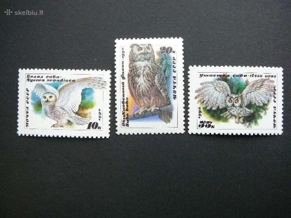 Peledos Pauksciai Ssr 1990 Mnh s6063