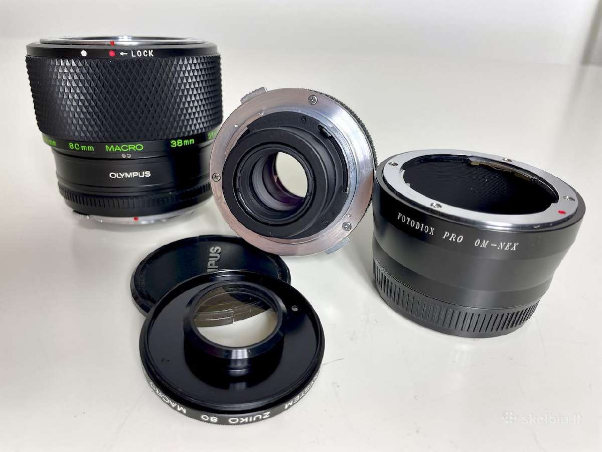 Olympus makro objektyvas 80 + 170mm su Sony E - nuotraukos Nr. 8