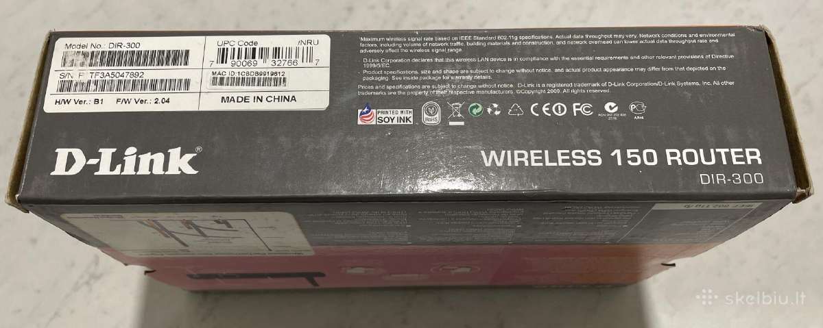 Router maršrutizatorius D-link Dir-300 - nuotraukos Nr. 7