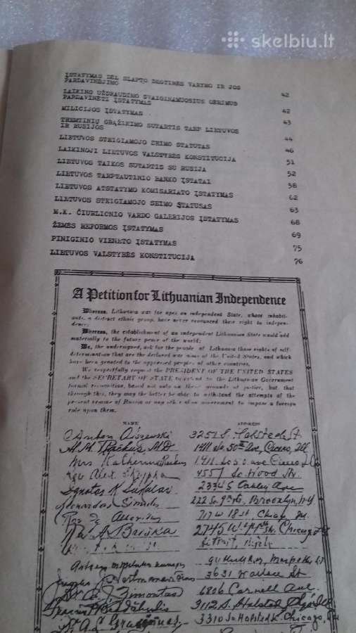 Pirmųjų Lietuvos nepriklausomybės metų dokumentai - nuotraukos Nr. 4