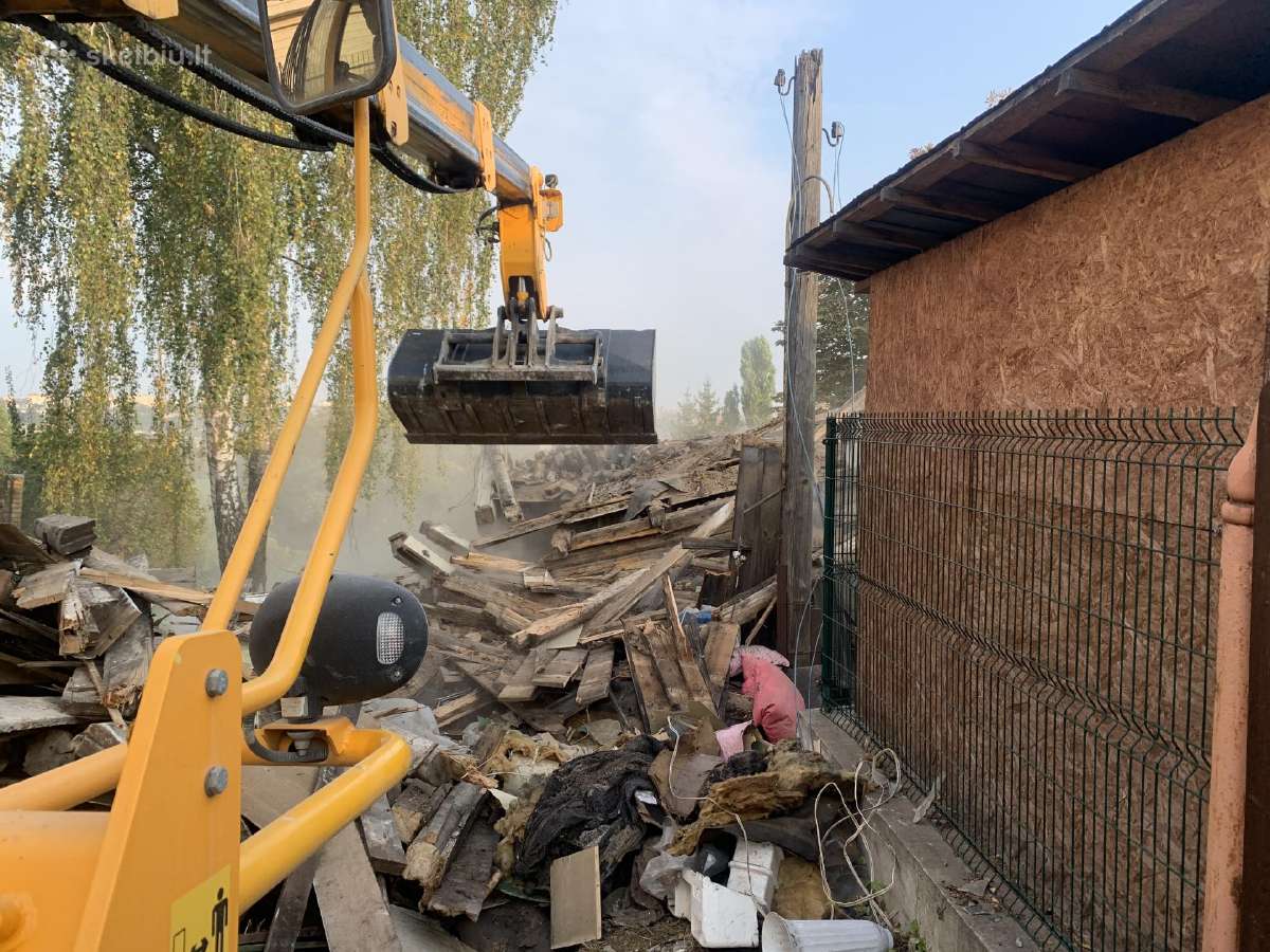 Griovimo rekonstrukcijos darbai šiukšlių išvežimo - nuotraukos Nr. 16