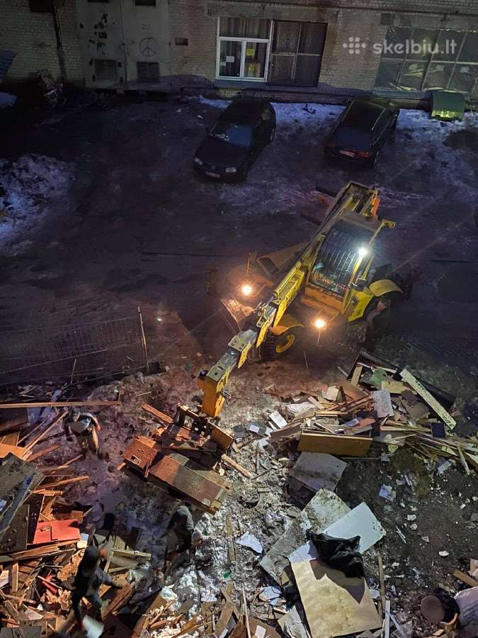 Griovimo rekonstrukcijos darbai šiukšlių išvežimo - nuotraukos Nr. 19